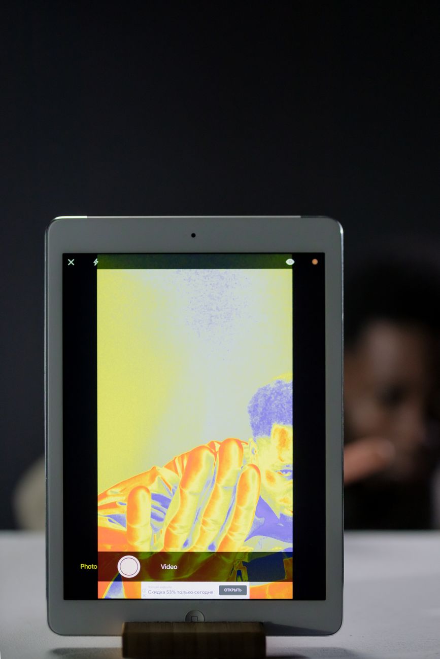Thermal imagery showing extreme heat in power box